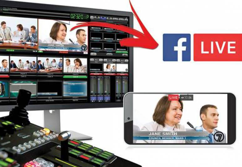 Service streaming facebook youtube live